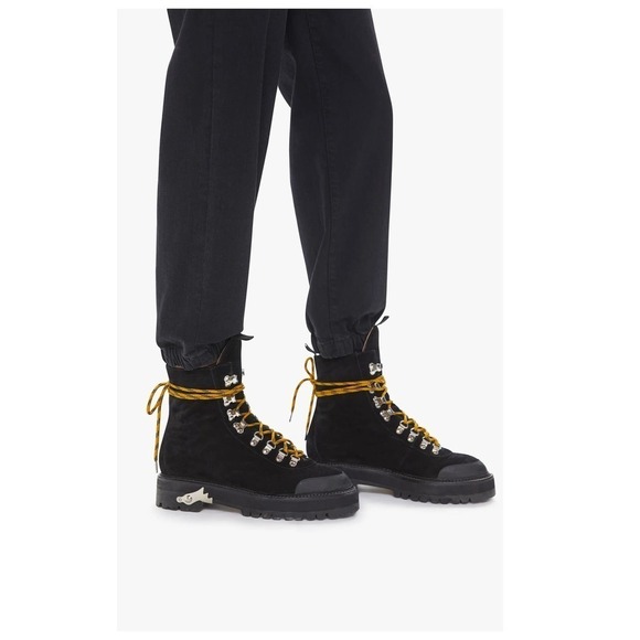 MOTHER The Wrapper Patch Springy Ankle Jeans (23) - Picture 2 of 9